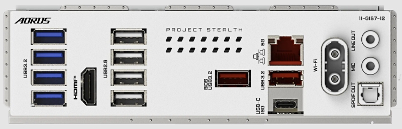 Gigabyte представила платы X870 и B850 Aorus Stealth с разъёмами питания на обратной стороне