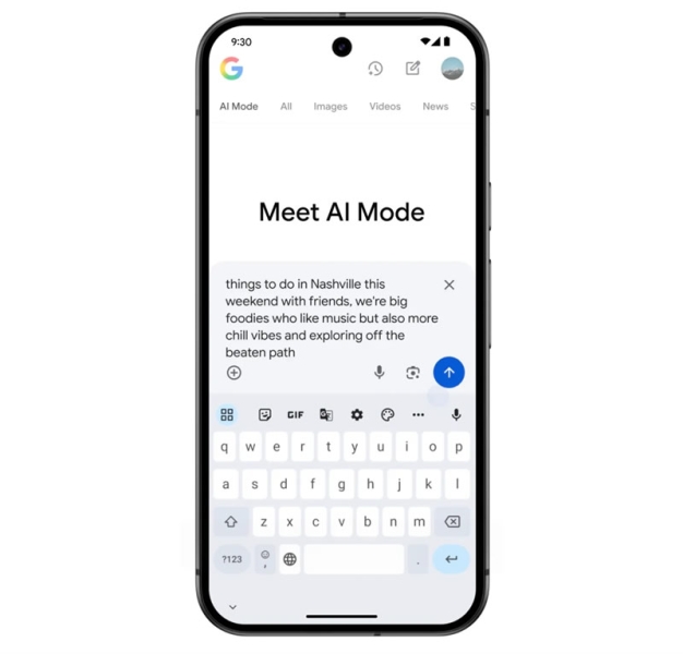 Google анонсировала запуск AI Mode &mdash; ИИ-поиск будущего с анализом данных, графиками и 3D-примеркой