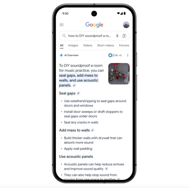 Google анонсировала запуск AI Mode &mdash; ИИ-поиск будущего с анализом данных, графиками и 3D-примеркой