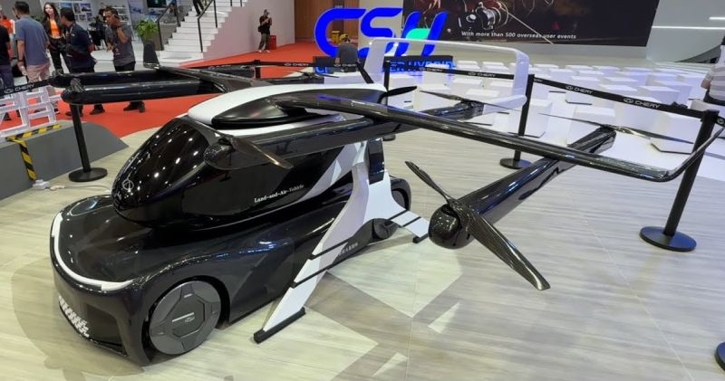 Китайские автопроизводители запустили гонку по созданию электрических летательных аппаратов