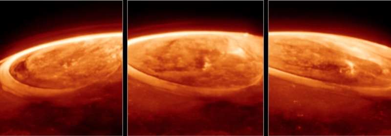 Космический телескоп «Джеймс Уэбб» показал полярное сияние на Юпитере — в сотни раз ярче, чем на Земле