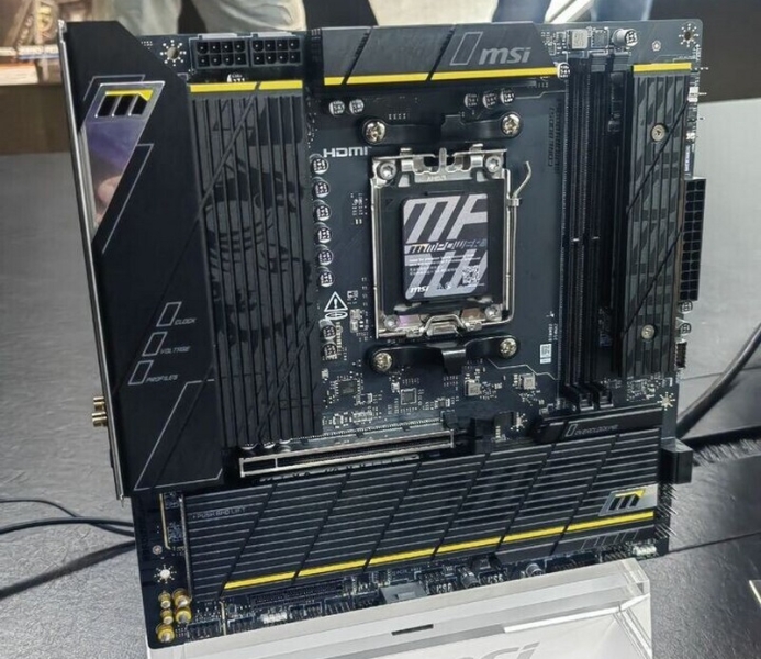 MSI представила компактную оверклокерскую плату MPOWER B850E и совсем маленькую MPG X870I EDGE TI WiFi