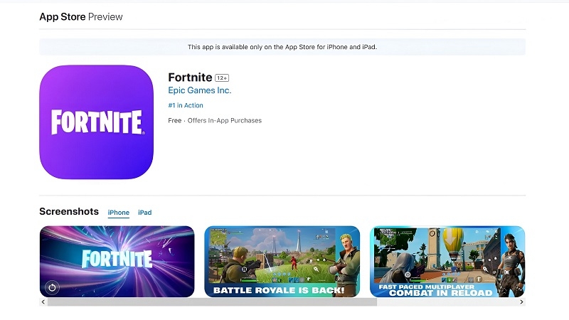 &laquo;Мы вернулись, друзья&raquo;: спустя почти пять лет судебной борьбы Fortnite вновь стала доступна в американском App Store