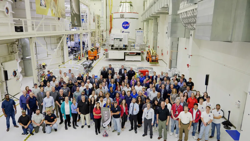 NASA получило второй корабль Orion для облёта Луны с людьми на борту в начале 2026 года