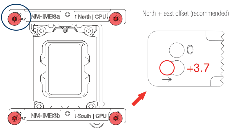 Noctua переделала крепление кулеров под Arrow Lake &mdash; новая версия добавляет сдвиг и снижает температуру