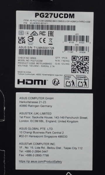 Обзор игрового QD-OLED 4K-монитора ASUS ROG Swift OLED PG27UCDM: «полный фарш»