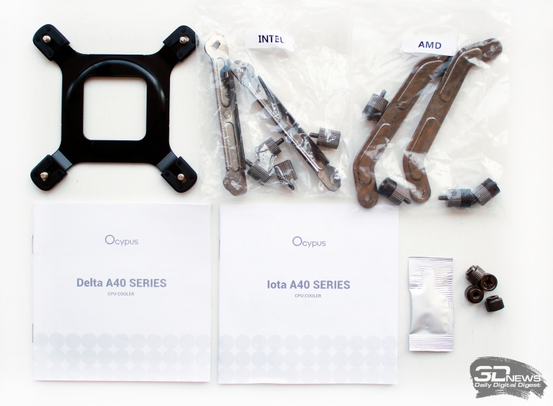 Обзор процессорных кулеров Ocypus Iota A40 BK и Delta A40 WH ARGB