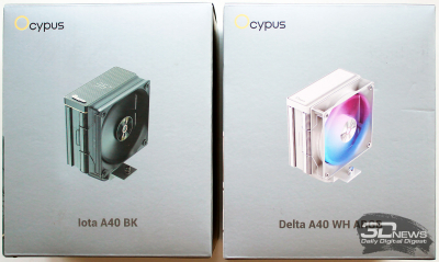 Обзор процессорных кулеров Ocypus Iota A40 BK и Delta A40 WH ARGB