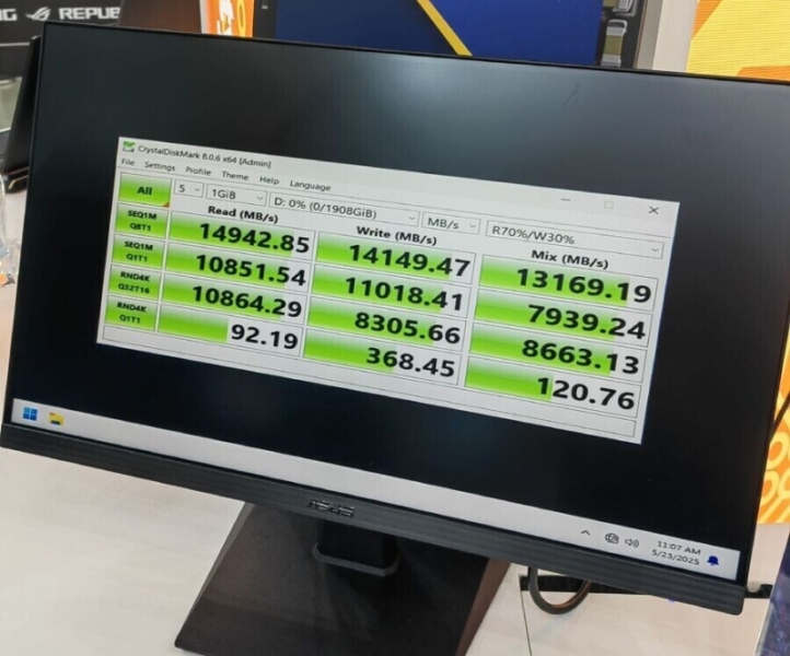 Phison анонсировала контроллер E28 для PCIe 5.0 SSD с ИИ и скоростью чтения до 15 Гбайт/с