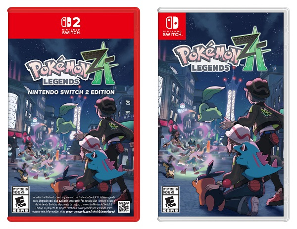 Покемоны нового поколения Pokemon Legends: Z-A получили дату выхода и платный апгрейд для Nintendo Switch 2