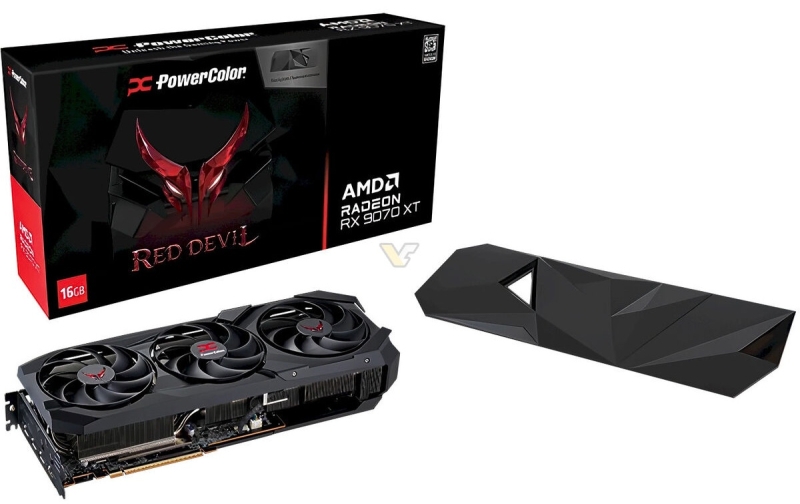 PowerColor выпустит Radeon RX 9070 XT Red Devil Special Edition со сменными скинами