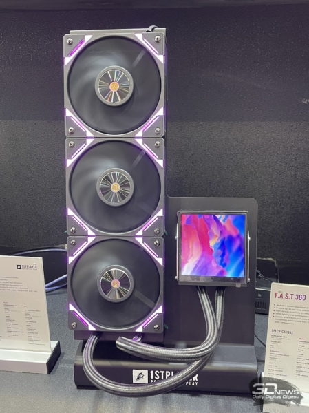 Репортаж со стенда 1STPLAYER&nbsp;на выставке Computex 2025: корпуса, кулеры и другие новинки