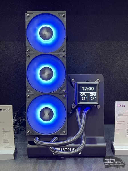 Репортаж со стенда 1STPLAYER&nbsp;на выставке Computex 2025: корпуса, кулеры и другие новинки