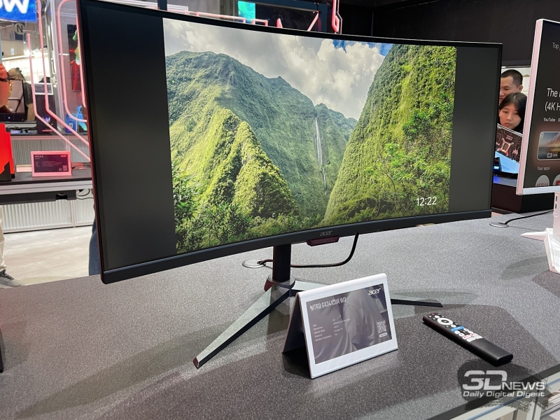 Репортаж со стенда Acer на выставке Computex 2025: ноутбуки, мониторы и видеокарты