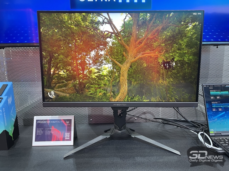 Репортаж со стенда Acer на выставке Computex 2025: ноутбуки, мониторы и видеокарты