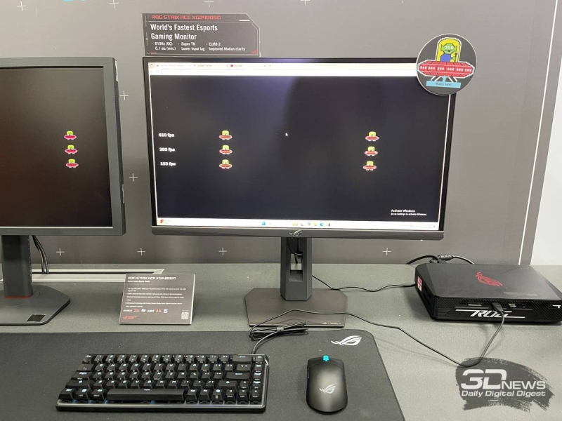 Репортаж со стенда ASUS на выставке Computex 2025: передовые мониторы, компьютеры и периферия для геймеров