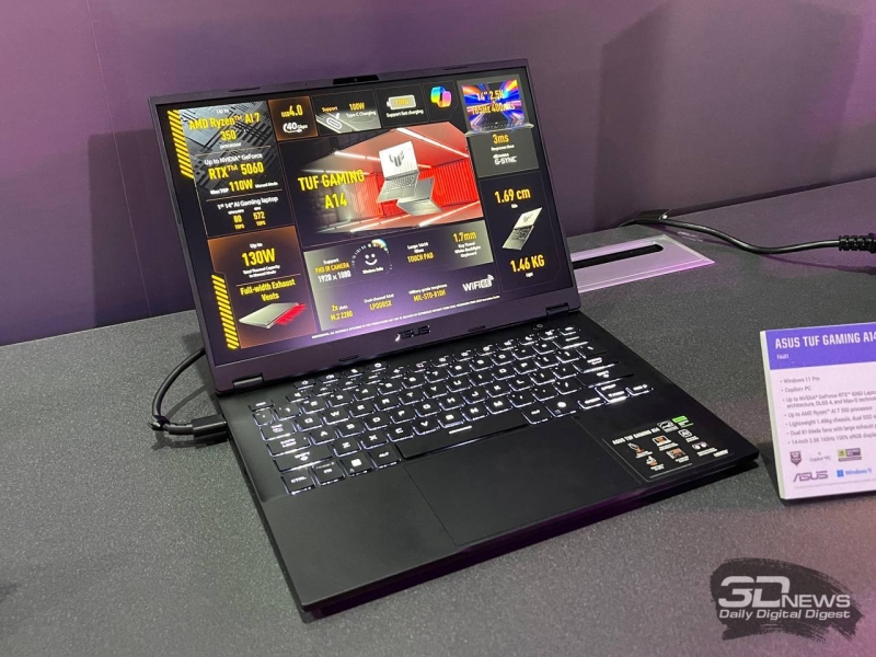 Репортаж со стенда ASUS на выставке Computex 2025: передовые мониторы, компьютеры и периферия для геймеров