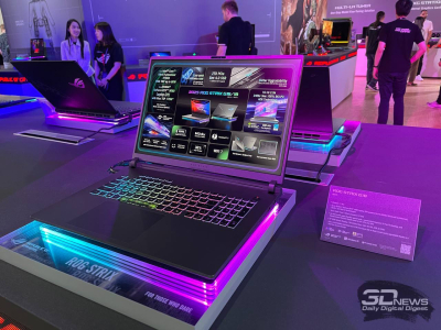 Репортаж со стенда ASUS на выставке Computex 2025: передовые мониторы, компьютеры и периферия для геймеров