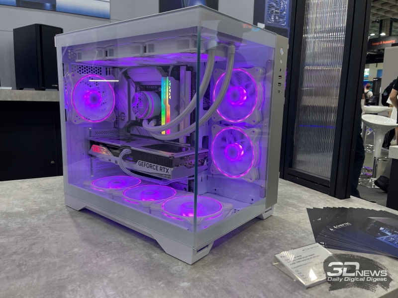 Репортаж со стенда Chieftec на выставке Computex 2025: необычные корпуса, мощные блоки питания и другие новинки