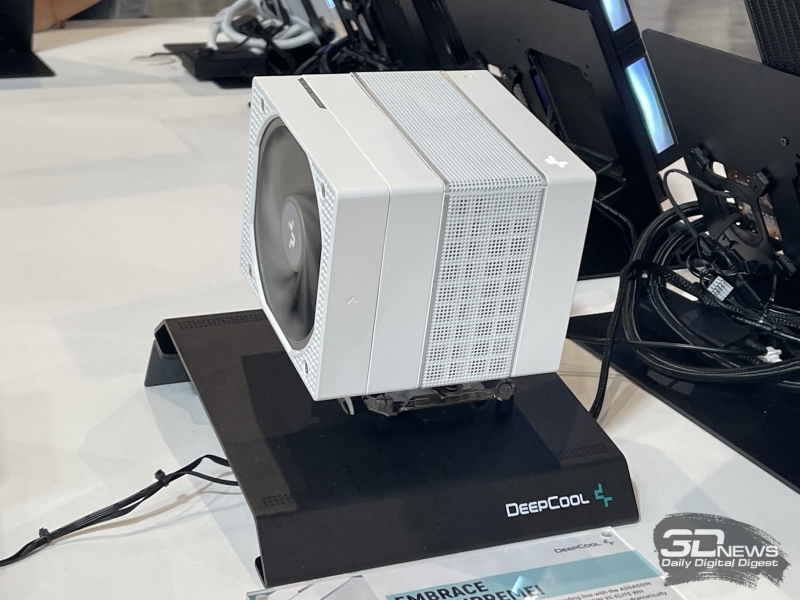 Репортаж со стенда DeepCool на выставке Computex 2025: мощные кулеры, необычные корпуса и не только
