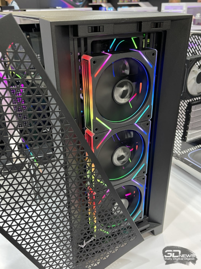Репортаж со стенда Formula V Line на выставке Computex 2025: корпуса, охлаждение и блоки питания для мощных ПК