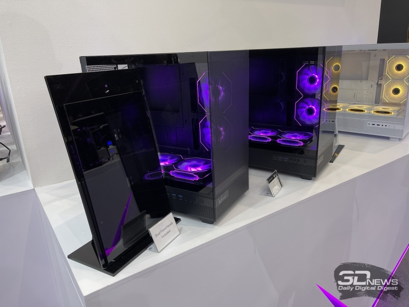 Репортаж со стенда Formula V Line на выставке Computex 2025: корпуса, охлаждение и блоки питания для мощных ПК