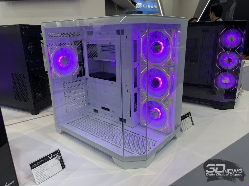 Репортаж со стенда Formula V Line на выставке Computex 2025: корпуса, охлаждение и блоки питания для мощных ПК