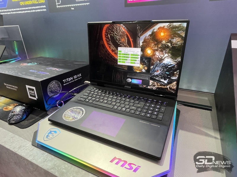 Репортаж со стенда MSI на выставке Computex 2025: мощные ноутбуки для геймеров и профессионалов