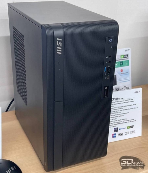 Репортаж со стенда MSI на выставке Computex 2025: настольные ПК с акцентом на ИИ