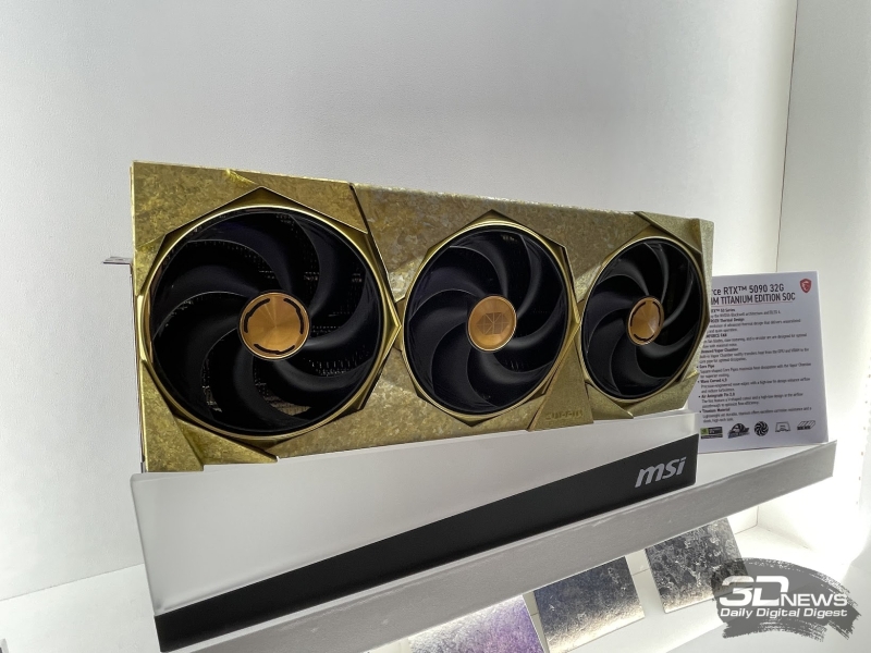 Репортаж со стенда MSI на выставки Computex 2025: ретро-видеокарты, флагманские материнские платы и не только