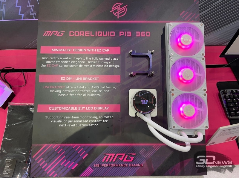 Репортаж со стенда MSI на выставки Computex 2025: ретро-видеокарты, флагманские материнские платы и не только