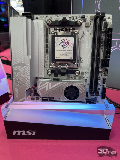 Репортаж со стенда MSI на выставки Computex 2025: ретро-видеокарты, флагманские материнские платы и не только