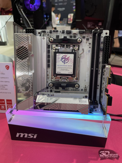 Репортаж со стенда MSI на выставки Computex 2025: ретро-видеокарты, флагманские материнские платы и не только