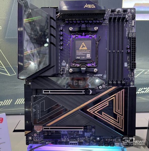 Репортаж со стенда MSI на выставки Computex 2025: ретро-видеокарты, флагманские материнские платы и не только