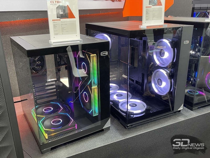 Репортаж со стенда PCCooler  на выставке Computex 2025: мощные кулеры и СЖО, корпуса и вентиляторы