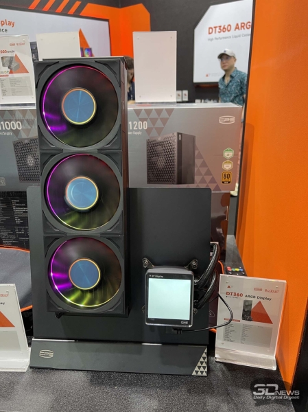 Репортаж со стенда PCCooler  на выставке Computex 2025: мощные кулеры и СЖО, корпуса и вентиляторы