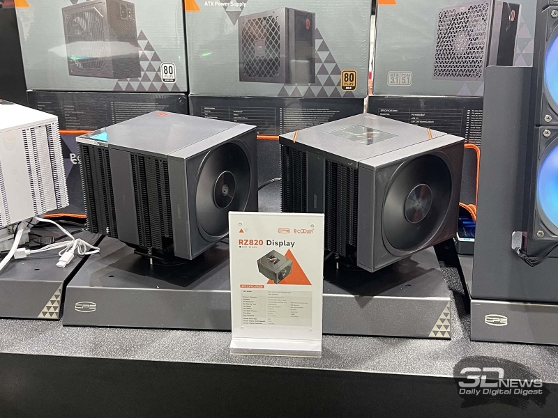 Репортаж со стенда PCCooler  на выставке Computex 2025: мощные кулеры и СЖО, корпуса и вентиляторы