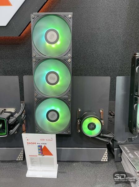 Репортаж со стенда PCCooler  на выставке Computex 2025: мощные кулеры и СЖО, корпуса и вентиляторы