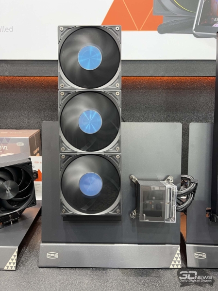 Репортаж со стенда PCCooler  на выставке Computex 2025: мощные кулеры и СЖО, корпуса и вентиляторы