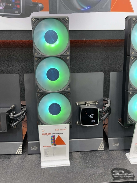 Репортаж со стенда PCCooler  на выставке Computex 2025: мощные кулеры и СЖО, корпуса и вентиляторы
