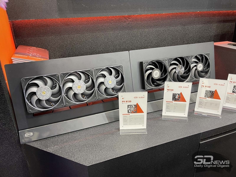 Репортаж со стенда PCCooler  на выставке Computex 2025: мощные кулеры и СЖО, корпуса и вентиляторы