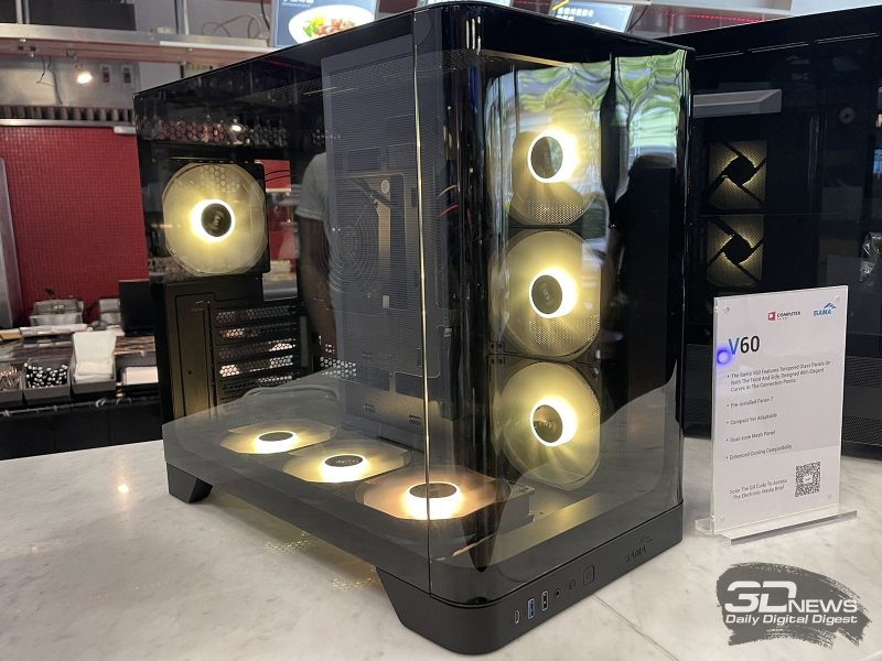 Репортаж со стенда SAMA на выставке Computex 2025: блоки питания, СЖО, кулеры для процессоров и корпуса