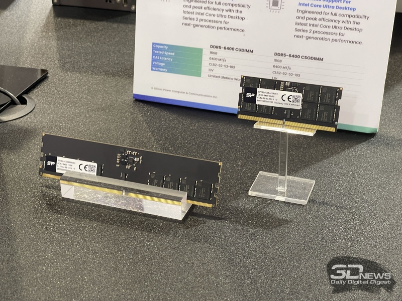 Репортаж со стенда Silicon Power на выставке Computex 2025: серия SSD Endura, быстрая оперативная память и другие новинки