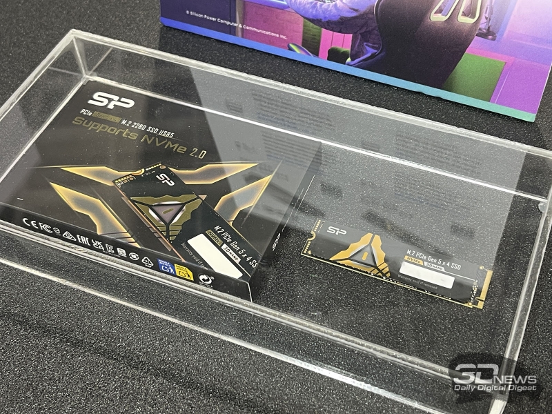 Репортаж со стенда Silicon Power на выставке Computex 2025: серия SSD Endura, быстрая оперативная память и другие новинки