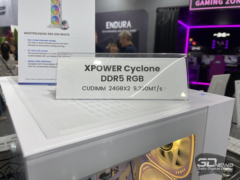 Репортаж со стенда Silicon Power на выставке Computex 2025: серия SSD Endura, быстрая оперативная память и другие новинки