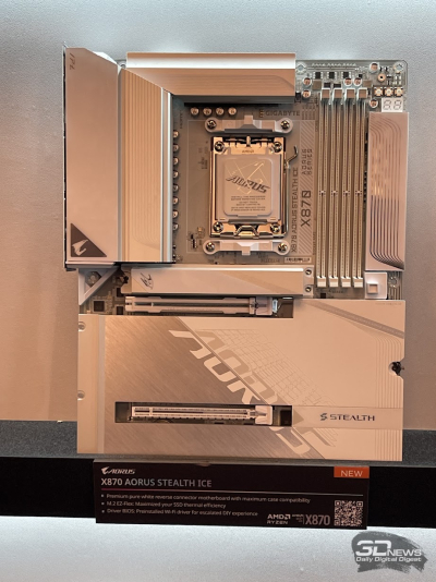 Репортаж со стенда&nbsp;GIGABYTE на выставке Computex 2025: материнские платы и видеокарты на любой вкус