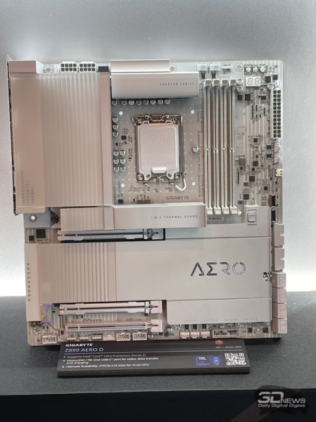 Репортаж со стенда&nbsp;GIGABYTE на выставке Computex 2025: материнские платы и видеокарты на любой вкус