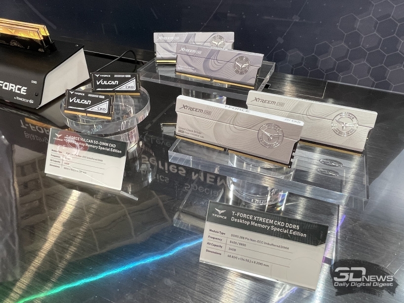 Репортаж со стенда&nbsp;TeamGroup на выставке Computex 2025: модули памяти и SSD для ИИ, гейминга и творчества