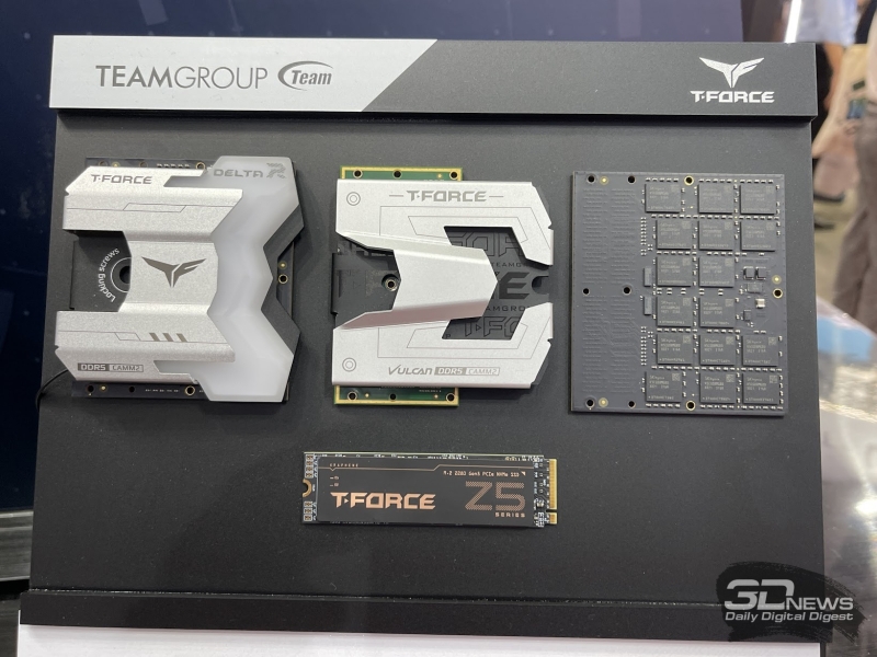 Репортаж со стенда&nbsp;TeamGroup на выставке Computex 2025: модули памяти и SSD для ИИ, гейминга и творчества