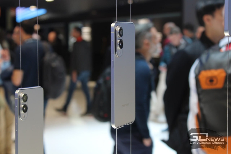 Samsung представила сверхтонкий смартфон Galaxy S25 Edge за €1249: двойная камера, Snapdragon 8 Elite и батарея на 3900 мА·ч